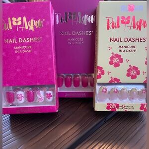Nail Dashes, 3 sets. Brand new in boxes.